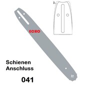 Schwert 30cm Schnittlänge für Echo Teilung 3/8" Hobby x 1,3 mm Nut  für Sägekette 47 Trgl.