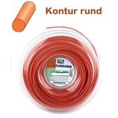 Mähfaden Nylonfaden Premium 2,0 x 130 rund f. Freischneider Motorsense Fadenkopf