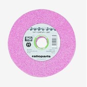 Schleifscheibe Sägekettenschärfgerät 145 x 22,3 x 3,0 rosa / grün mittel bis harte Körnung für 3/8" Hobby + 0.325" + 1/4" Sägekette Kettenschärfgerät 22,2 Aufnahme