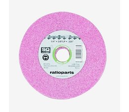 Schleifscheibe Sägekettenschärfgerät 145 x 22,3 x 3,0 rosa / grün mittel bis harte Körnung für 3/8" Hobby + 0.325" + 1/4" Sägekette Kettenschärfgerät 22,2 Aufnahme