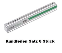 Rundfeile Satz 6 St. 5,2mm für Sägekette 3/8" Profi Vollmeißel Sägekette