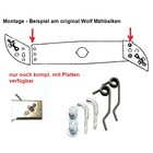 Vertikutiermesser Kraftharke Klingen für Rasenmäher von Wolf , Kynast u. Pühler Klingensatz 2 Stück