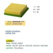 Rasenmäher Ersatzteil Luftfilter Waffelfilter Filter -Einsatz für Hecht - Daye - China Motor
