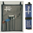 Schärfsatz Vallorbè Rolltasche 4 Feilen 4,0 mm für Kettenteilung 3/8" Hobby schärfen der Kettensäge - Sägeketten