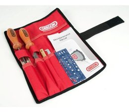 Schärfsatz Rolltasche OREGON 4,0mm 3/8" Hobby Kettenteilung Sägeketten für 1,3mm Nutbreite