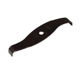 Freischneider Mulchmesser 2-Zahn 270 / 20 / 4mm S-Form Dickichtmesser für Motorsense mit 20 mm Aufnahme