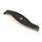 Freischneider Mulchmesser 2-Zahn 270 > 280 / 25,4 / 4mm S-Form Dickichtmesser für Motorsense mit 25,4 mm Aufnahme