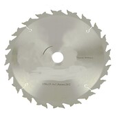 Rodungssägeblatt Hartmetall 20-Zahn 250 25,4 1.8 Freischneider Rodung Sägeblatt OZAKI