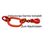 Forstkette Verkürzungsgarnitur mit Parallelhaken und Aufhängeglied für 8mm Ketten zur Nachrüstung