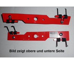 Vertikutiermesser Doppelfeder Kraftharke + Ersatzfedern 40cm Honda Rasenmäher 2 Schrauben Befestigung