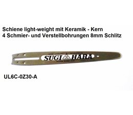 Carvingschwert 30cm Sugi-Hara Hard Tip - light weight univ. 2cm Spitze 4 Bohrungen für Kettensäge zum Holzschnitzen