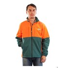 Forstjacke Waldarbeiterjacke Forest-Jack Soft-Shell Größe M wasserabweisend leicht warm atmungsaktiv