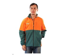 Forstjacke Waldarbeiterjacke Forest-Jack Soft-Shell Größe XXXL wasserabweisend leicht warm atmungsaktiv