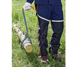 Vorlieferzange Packzange BAHCO / EIA 200mm Maulweite L. 600mm Forst Packzange Schleppzange für Stammholz 180° Griff