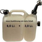 Sicherheits-Einfüllsystem für Benzinkanister schwarz / rot Ausgießer  HÜNERSDORFF E85 Sprit