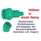 Einfüllstutzen Einfüllsystem Aspen Sonderkraftstoff für Kettensäge Freischneider original Kunststoff - Kanistern 5 Liter