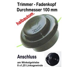 Fadenkopf Efco 8510 Boss / IC + Stark 25 + 26 + IC Oleo-Mac: 433 BP + 726 T Sparta 26 + 26 S Freischneider