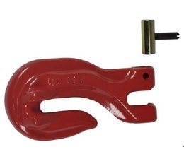 Verkürzungshaken Parallelhaken mit 2 Führungszapfen u. Gabelkopf für 5 + 6 mm Forstkette / Rückekette / Chokerkette Verkürzungshaken Parallelhaken mit 2 Führungszapfen u. Gabelkopf für 5 + 6 mm Forstkette / Rückekette / Chokerkette