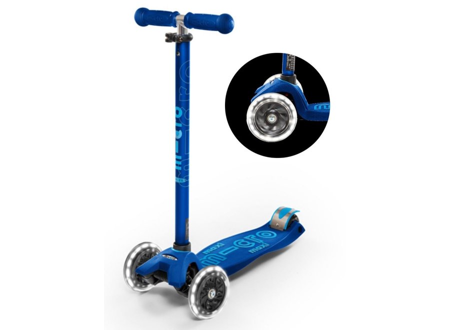 Maxi Micro step deluxe marine blauw LED