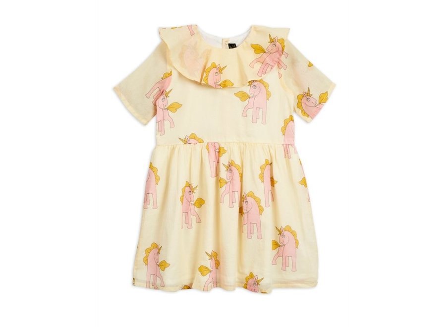 Mini Rodini Unicorns ss woven dress