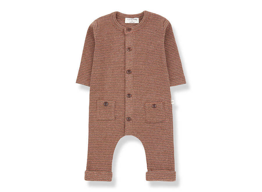 Hudson jumpsuit toffee/terrau