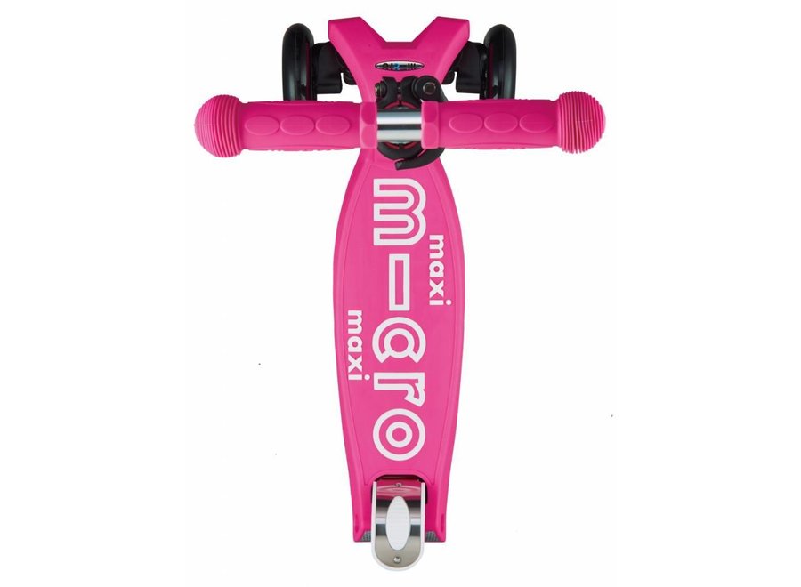 Maxi Micro step deluxe inklapbaar led neon roze