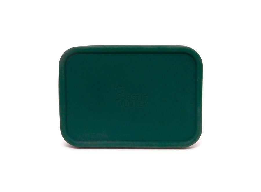 Stainless steel lunchbox Riley pine green