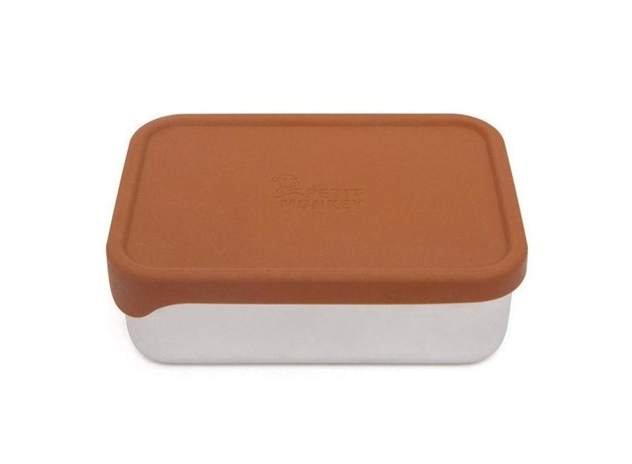 Stainless steel lunchbox Riley baked clay