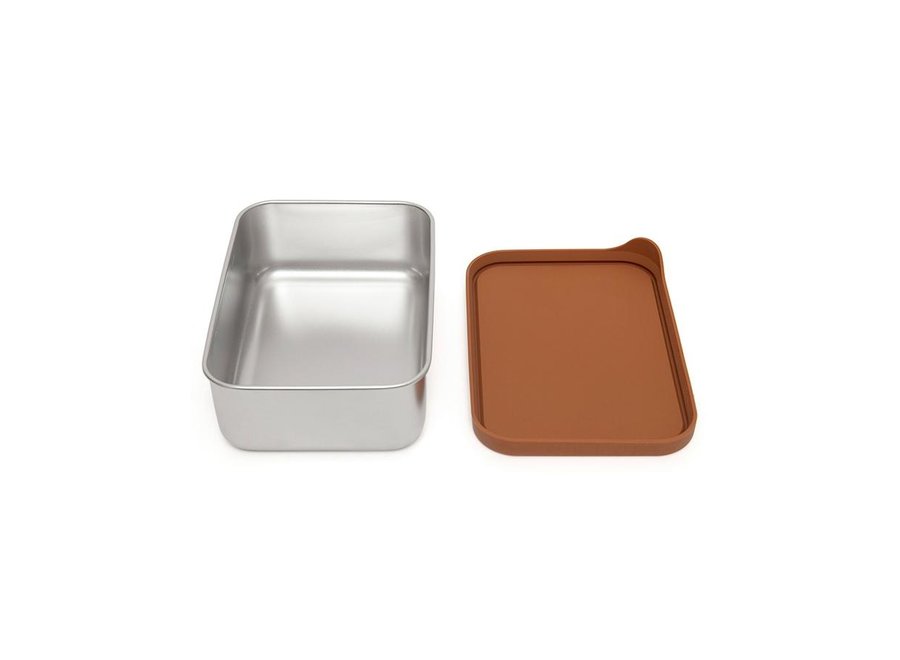 Stainless steel lunchbox Riley baked clay