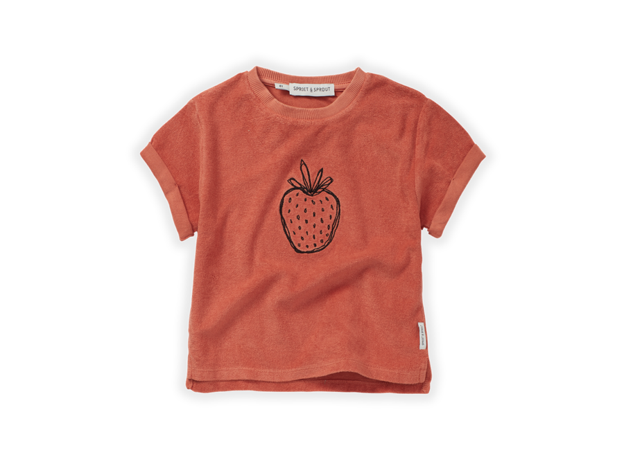 Terry T-shirt strawberry