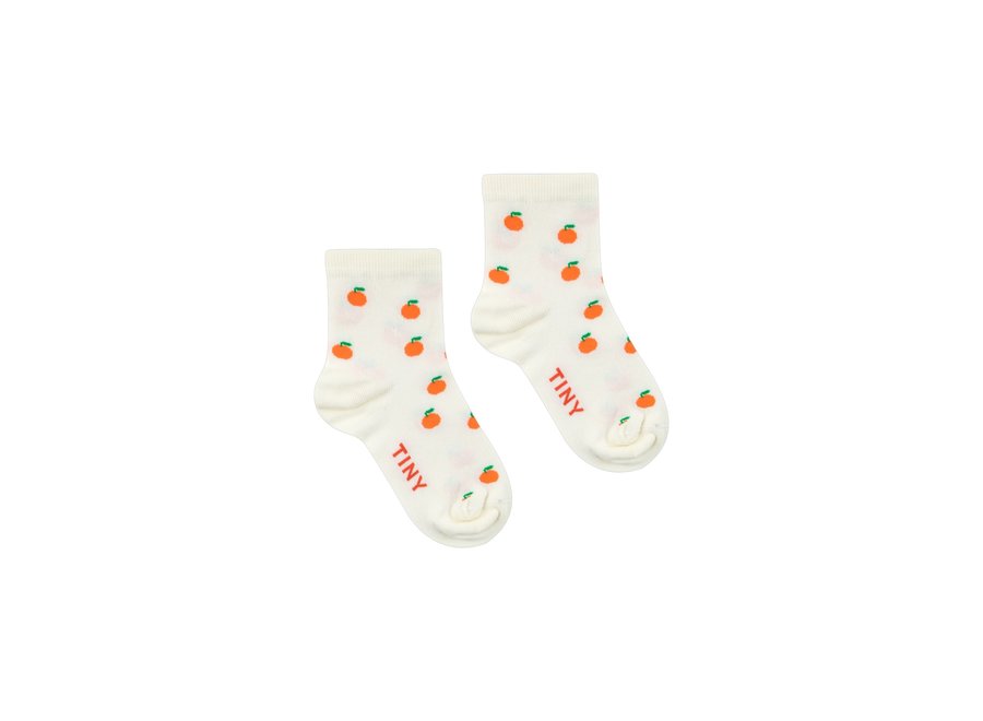 Oranges quarter socks