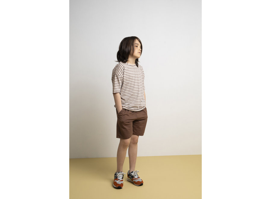 Oversized T-shirt Stripe Baobab