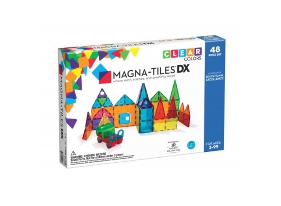 MagnaTiles Clear Colors 48 stuks