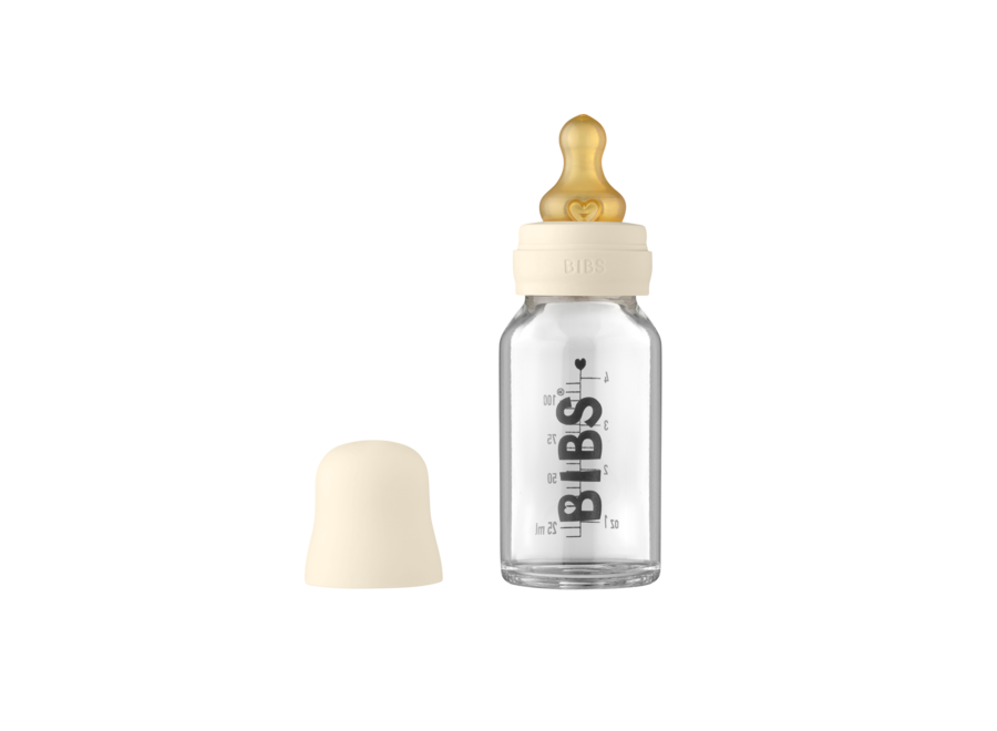 Baby Glass Bottle Ivory 110 ML