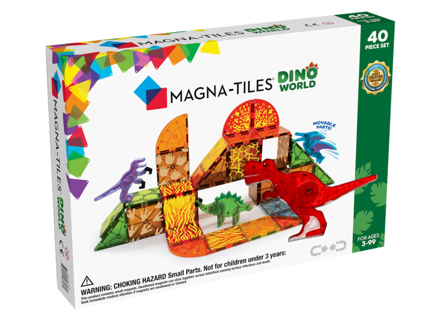 Magna Tiles Dino World 40 stuks