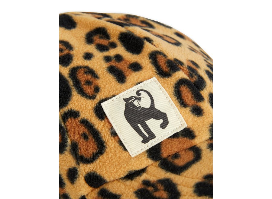Basic Leopard Fleece Cap