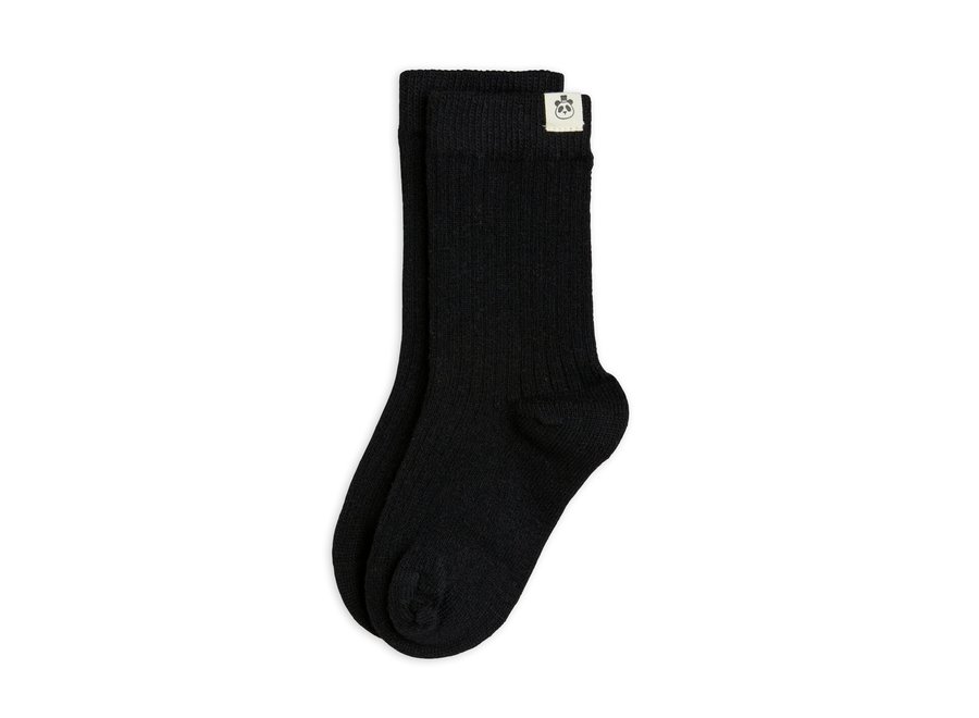 Wool Socks Black