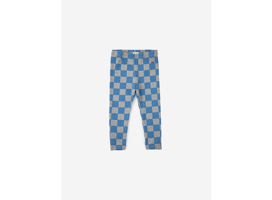 Checkerboard Leggings Blue BABY