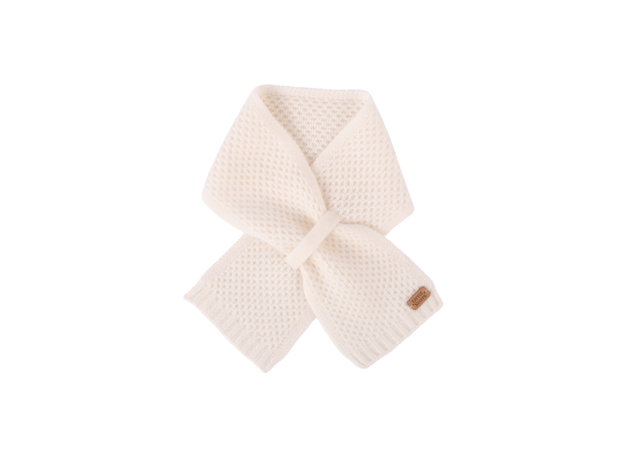 Baby & Kids Cashmere Knit Scarf Off White