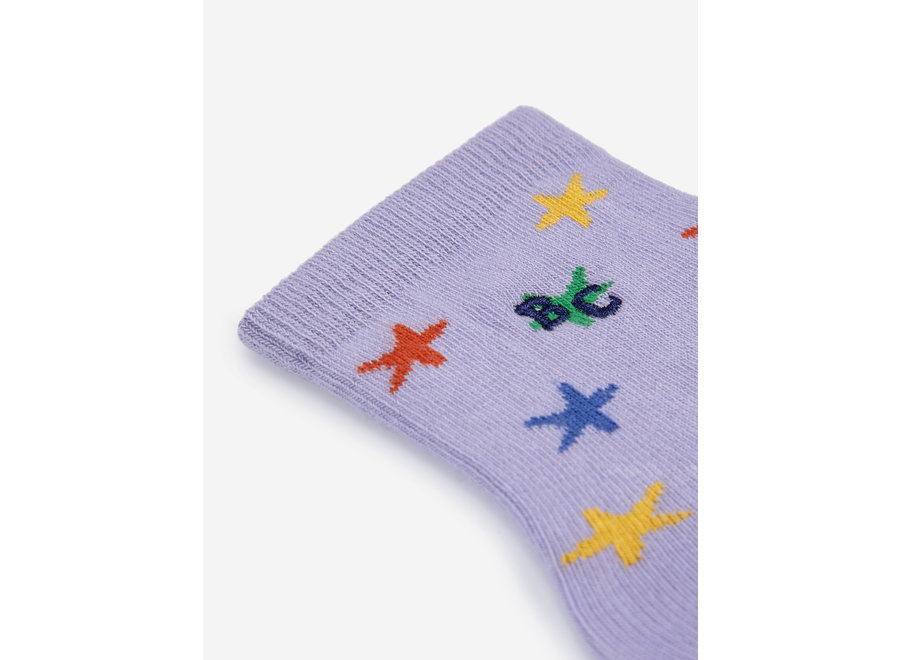 Stars all over short socks