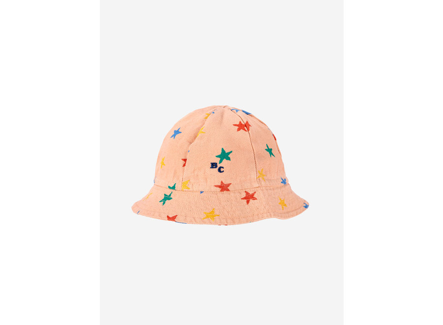 Multicolor Stars all over hat BABY
