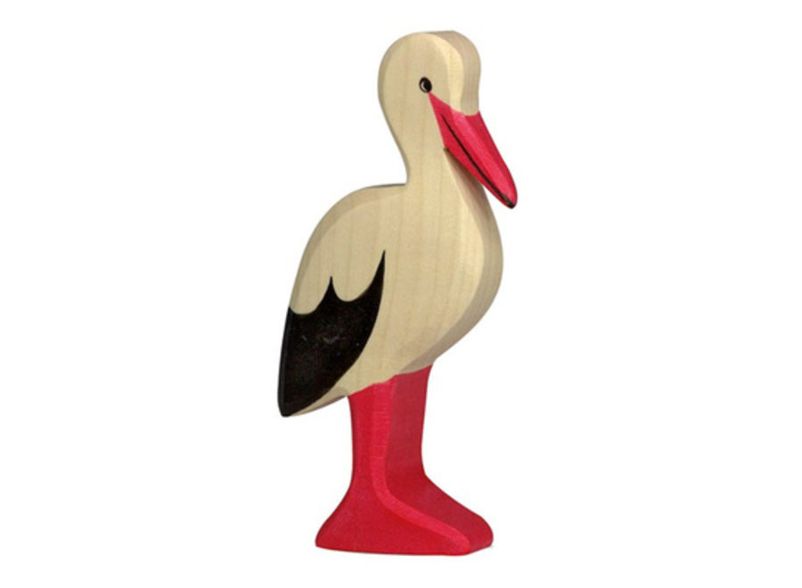 Houten ooievaar (80111)