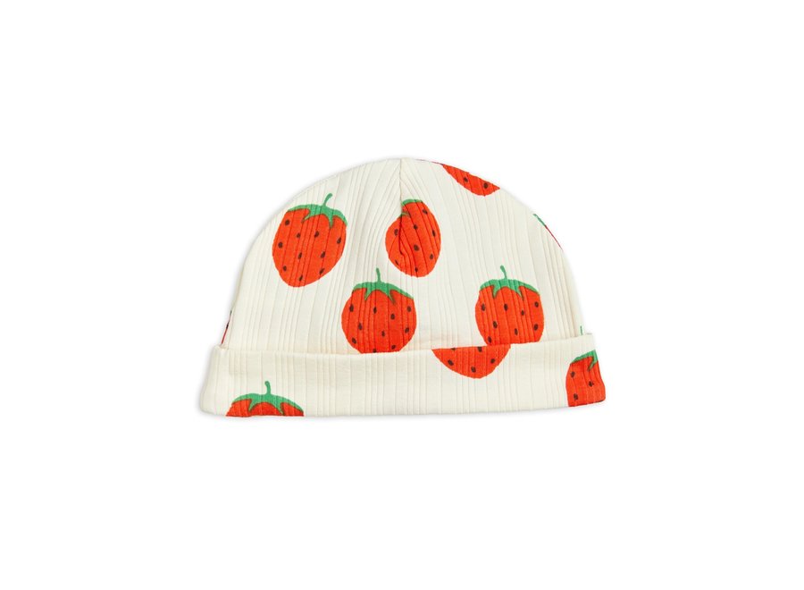 Strawberries aop baby Beanie