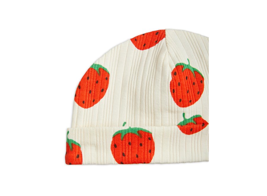 Strawberries aop baby Beanie