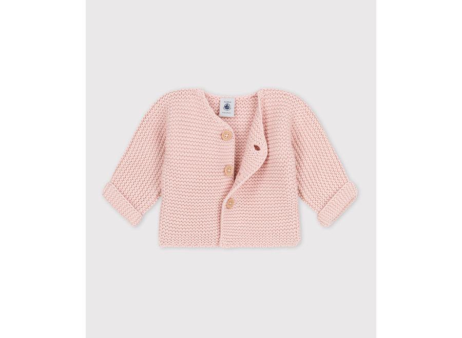 Cardigan Saline Roze