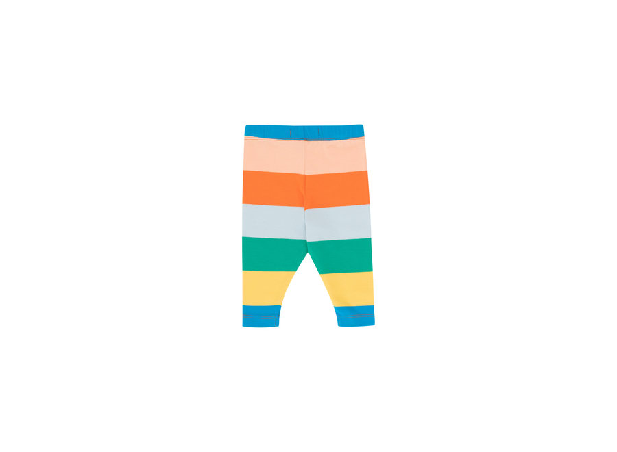 Stripes Baby Pant papaya/washed blue/yellow