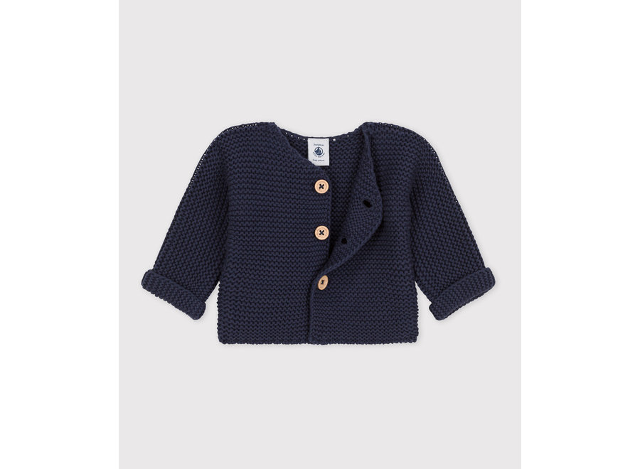 Cardigan Smoking blauw