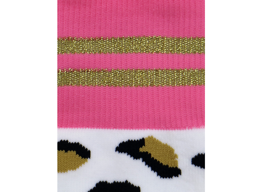 Jasmijn Leo Pink Hockeysocks