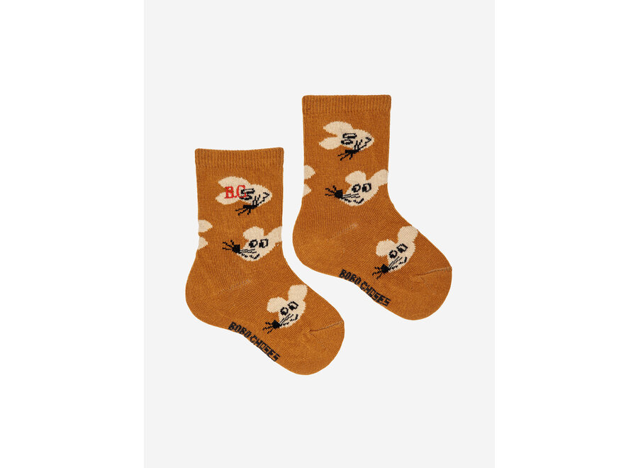 Baby Mouse all over long socks