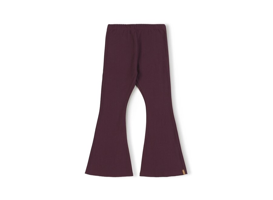 Basic Flared Bordeaux